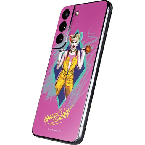 DC Comics Harley Quinn Movie Character Poster Galaxy S22 Skin